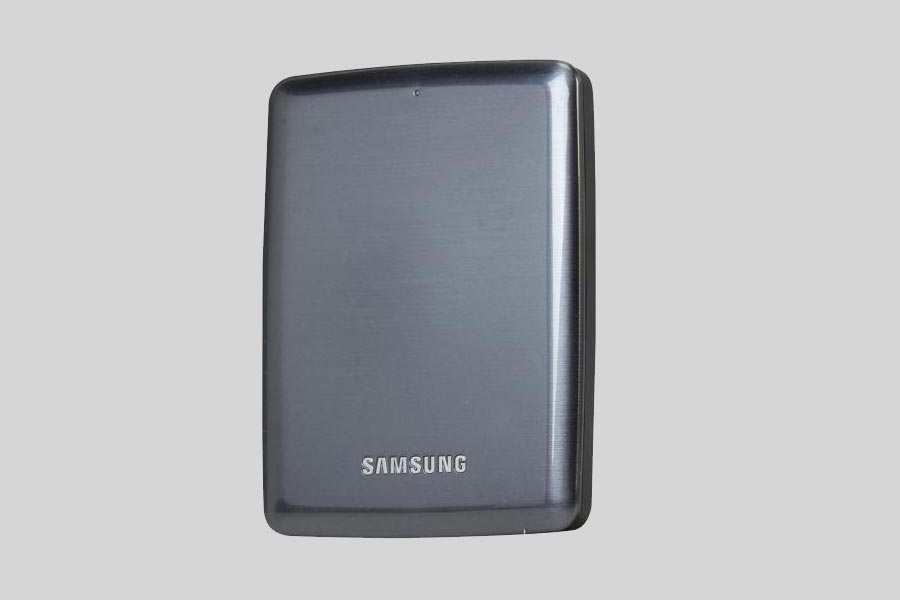 Datenrettung der externe Festplatte Samsung