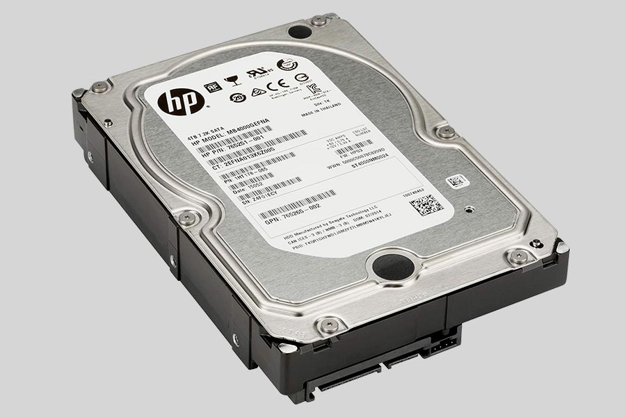 Datenrettung der Festplatte HP (Hewlett-Packard)