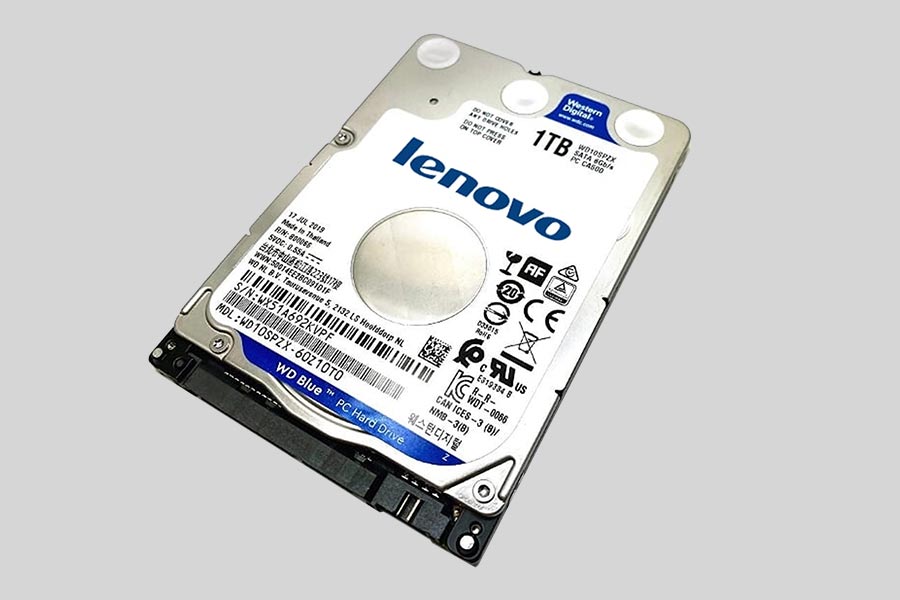 Datenrettung der Festplatte Lenovo
