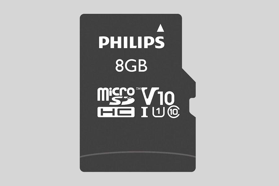 Philips Speicherkarte Datenrettung