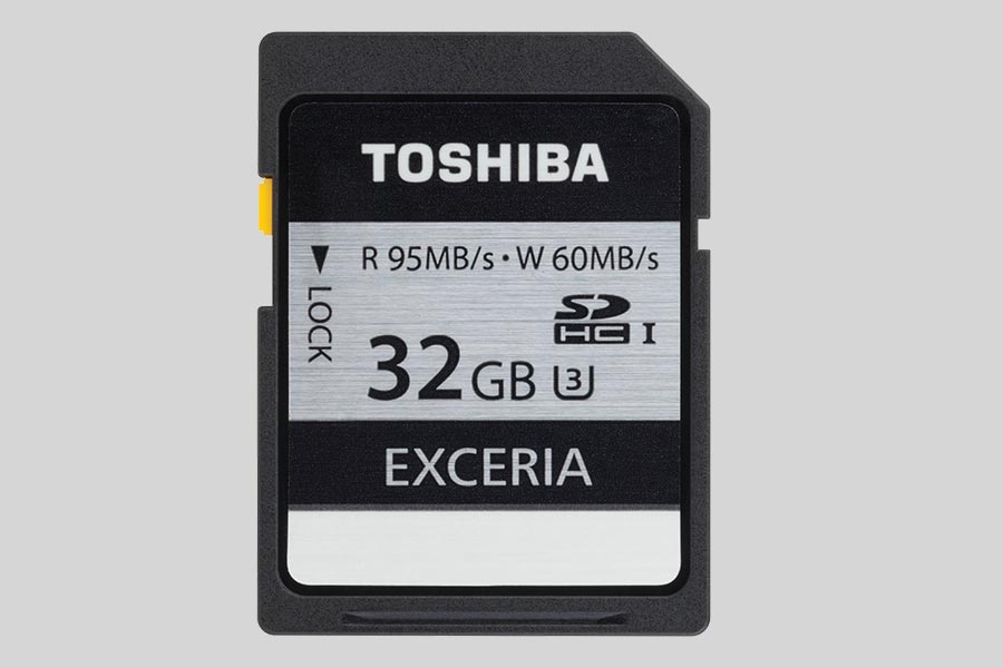 Toshiba Speicherkarte Datenrettung