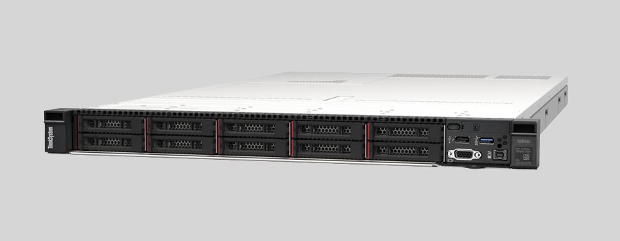 Wie kann man die Dateien der NAS Lenovo ThinkSystem SR645 Rack Server wiederherstellen