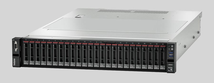 Wie kann man die Dateien der NAS Lenovo ThinkSystem SR655 Rack Server wiederherstellen