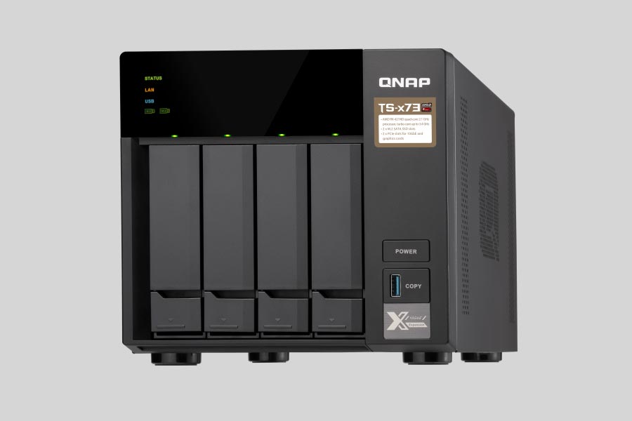 Wie kann man die Dateien der NAS QNAP Turbo Station TS-473 / TS-473A wiederherstellen