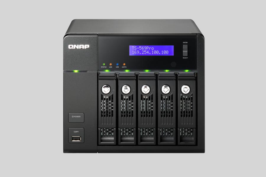 Wie man verlorene Daten auf NAS QNAP Turbo Station TS-569 Pro / TS-569L-RAID-Arrays erfolgreich zurückholt