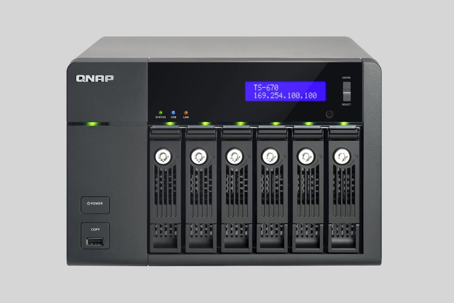 Wie kann man die Dateien der NAS QNAP Turbo Station TS-670 / TS-670 Pro wiederherstellen