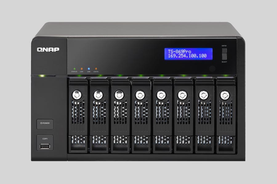 Wie kann man die Dateien der NAS QNAP Turbo Station TS-869 Pro / TS-869L wiederherstellen