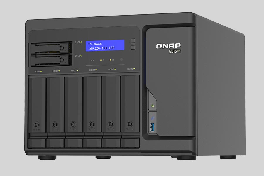 Die besten Praktiken zur Datenrettung auf NAS QNAP Turbo Station TS-h886-RAID-Arrays