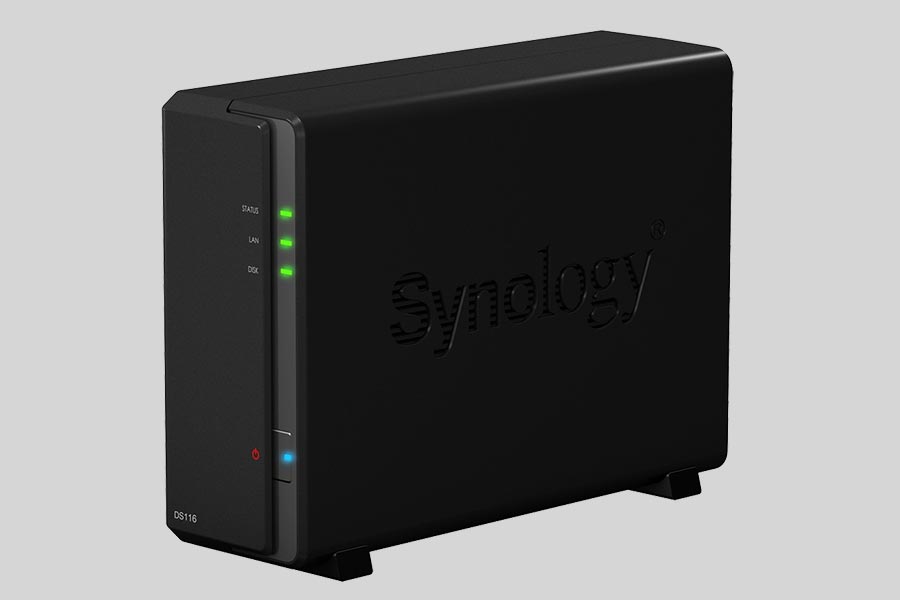 Wie kann man die Dateien der NAS Synology Diskstation DS116 wiederherstellen