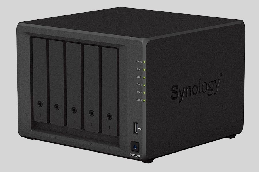 Wie Sie gelöschte Daten von NAS Synology DiskStation DS1522+ nach Viren zurückholen