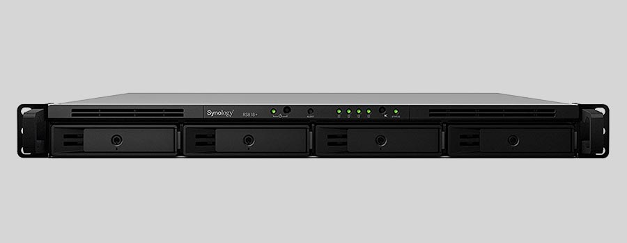 Wie kann man die Dateien der NAS Synology Rack Station RS818RP+ / RS818+ wiederherstellen