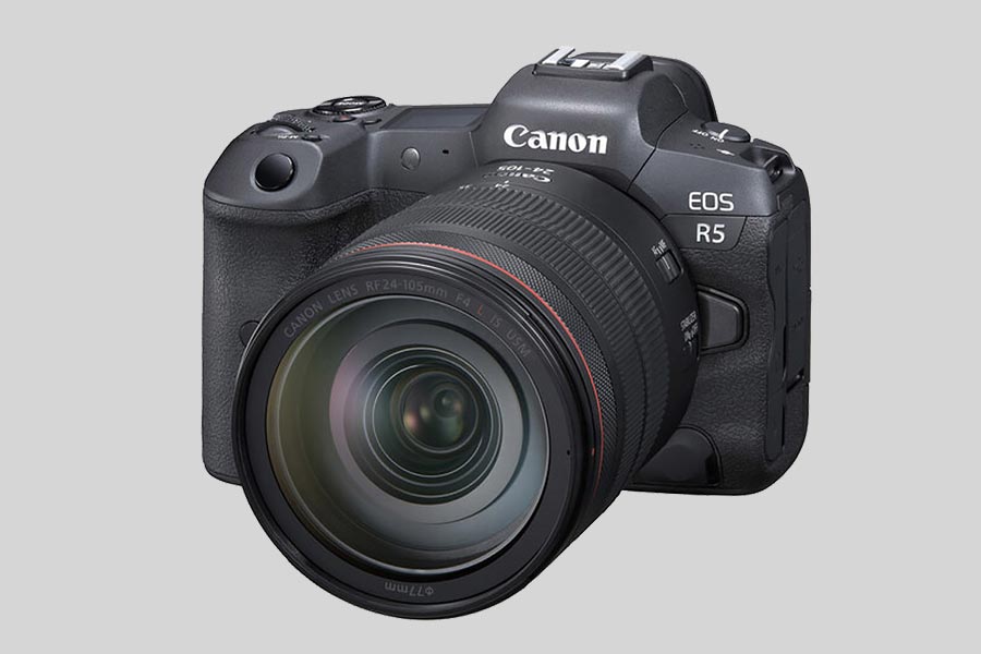 Wie behebt man den Fehler «Err 01: The communication between the camera and lens is faulty» auf einer Canon-Kamera?