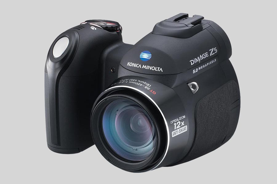 Wie behebt man den Fehler «Memory error» auf einer Konica Minolta-Kamera?